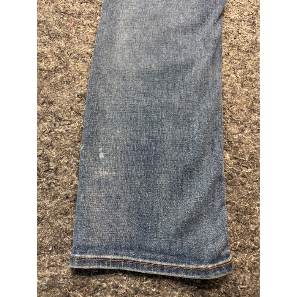 Old Navy 360 Stretch Straight Leg Jeans Mens 38x30 Light Wash Blue Denim Comfort - Picture 11 of 13
